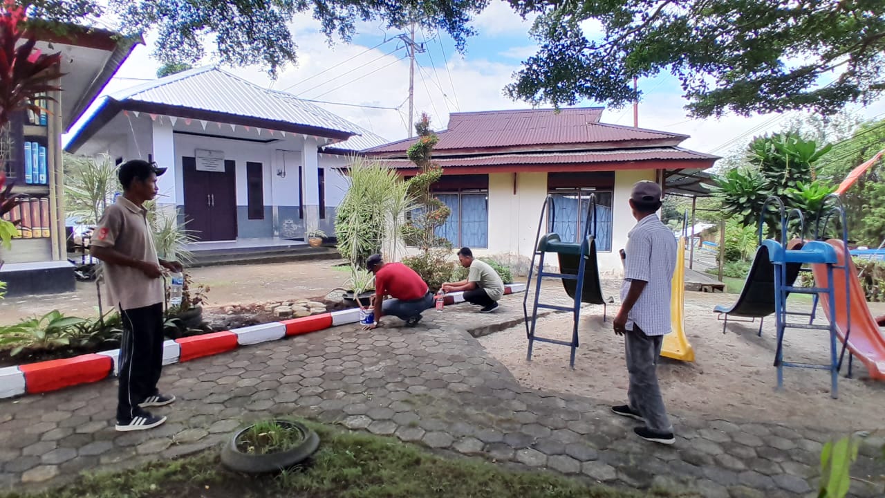 Kerja Bakti Menyongsong HUT ke-78 RI